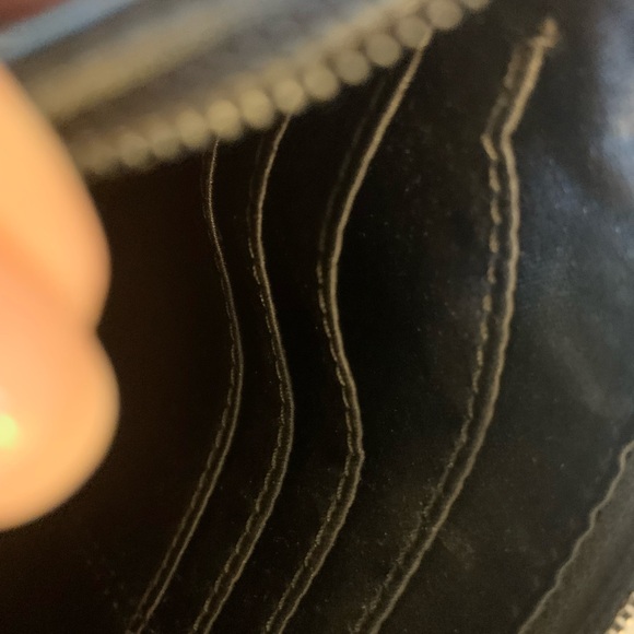 Coach wallet/wristlet with matching Id holder black - Picture 7 of 10